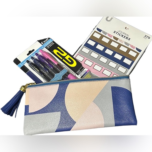 8 PIECE STATIONARY SET ALL NEW - Picture 1 of 5